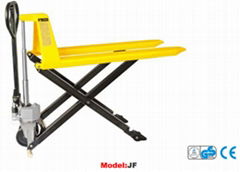 High lift pallet truck