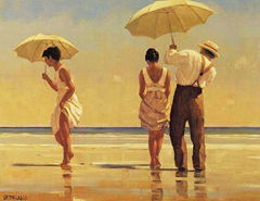 Artist Vettriano oil painting