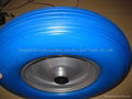 Flat Free PU Wheels 1