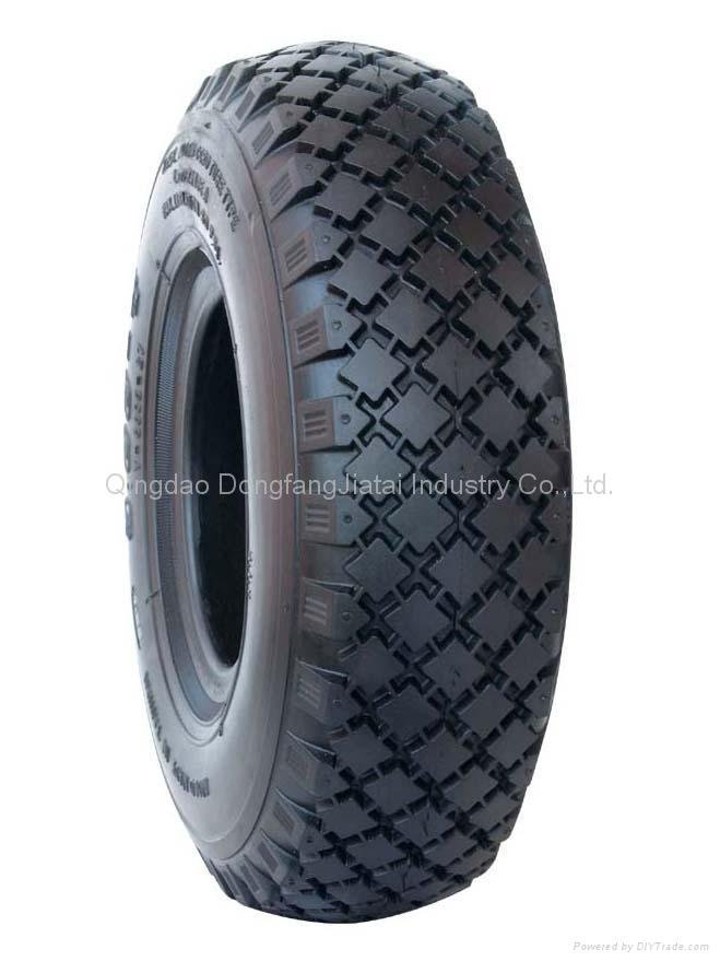 Wheelbarrow tyre and tube