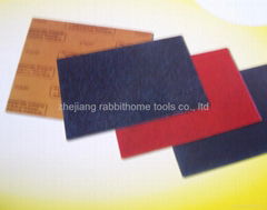 abrasive paper sheet