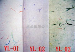 Color Fiber Paper