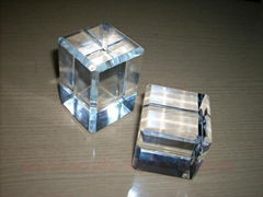 acrylic cube