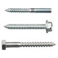 hanger screw, dowel screw, double head