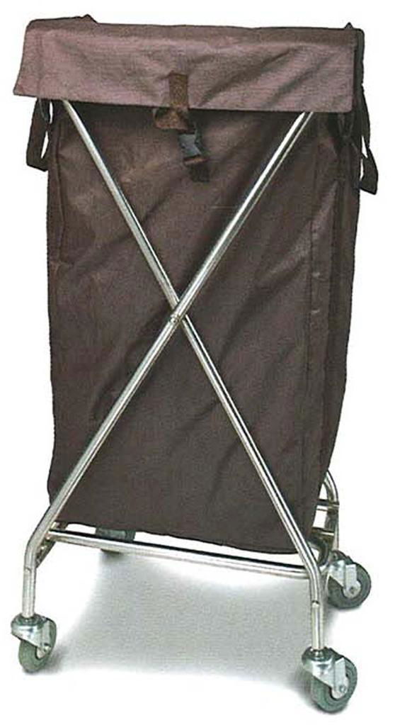 X-trolley stainless steel w/nylon bag
