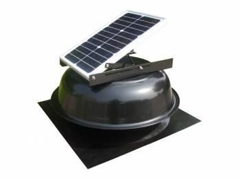 solar attic fan 15W round type