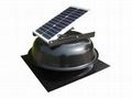 solar attic fan 15W round type 1