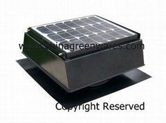 solar attic fan 27W square type I 