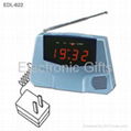 FM Scan Radio with LED Calendar Clock 1