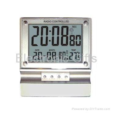 Radio Controlled Clock with LCD Calendar 2