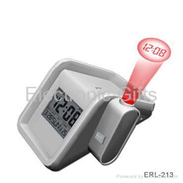 LCD Calendar Clock with Time Projector 3