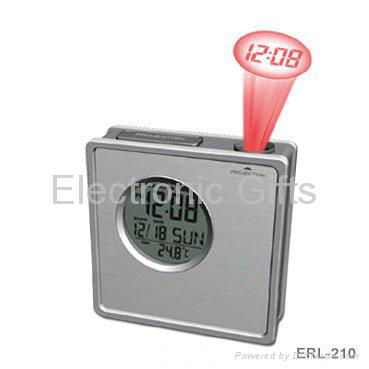 LCD Calendar Clock with Time Projector 4