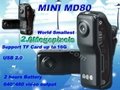 D0068 MD80 AEE Smallest Voice Recorder DV Spy Camera Steel