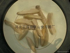 salted pleurotus erygii and bar 