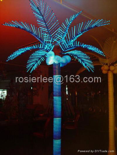 Palm tree light coconut tree light road light outdoor lighting 