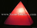 Salt Pyramid Lamp