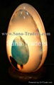 Natural Marble Onyx Designed Lamp