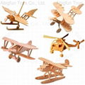 aircraft wooden construction kit, woodcraft helicopter construction kit