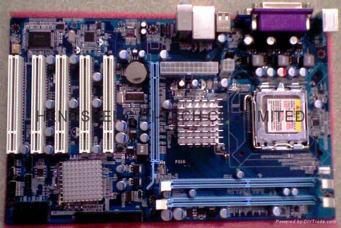 Intel G31 5PCI DVR Desktop Motherboard