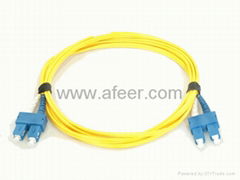 Fiber Patch Cables SC-SC Singlemode 9/125 Micron Duplex