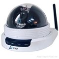 Wireless IP IR Dome Camera