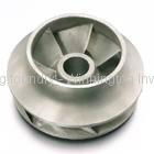 precision cast part by lost wax investment casting process -impeller