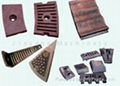 steel iron alloy castingsseries of castings