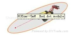 635nm--5mW Red dot module