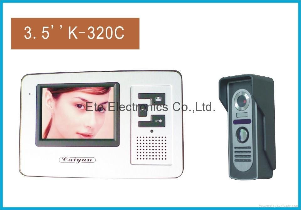New products 3.5 inch video intercom 