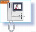 4" color handfree LCD video intercom