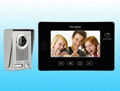 Home security 7" color hand-free video door phone intercom  1