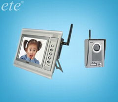 wireless doorbell distance 150m 7inch wireless video door phone can save picture