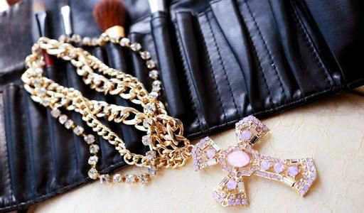 fashion chain cross necklace 2