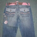 Embroidered Lycra Jeans-03 3