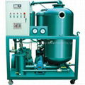 Dehydration and degassing lubricating oil purification system 1