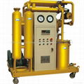 Single stage transformer oil filter