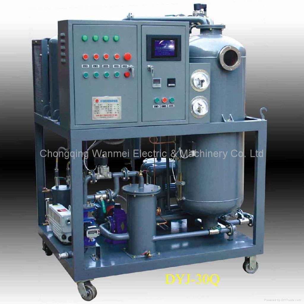 Dehydration and degassing lubricating oil purifier 4