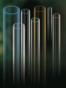 UV STOP Quartz Glass Tube