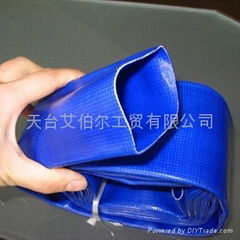 PVC lay flat discharge hose