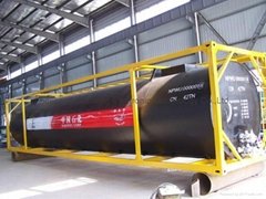 Tank Container - thermal conduction oil pipe
