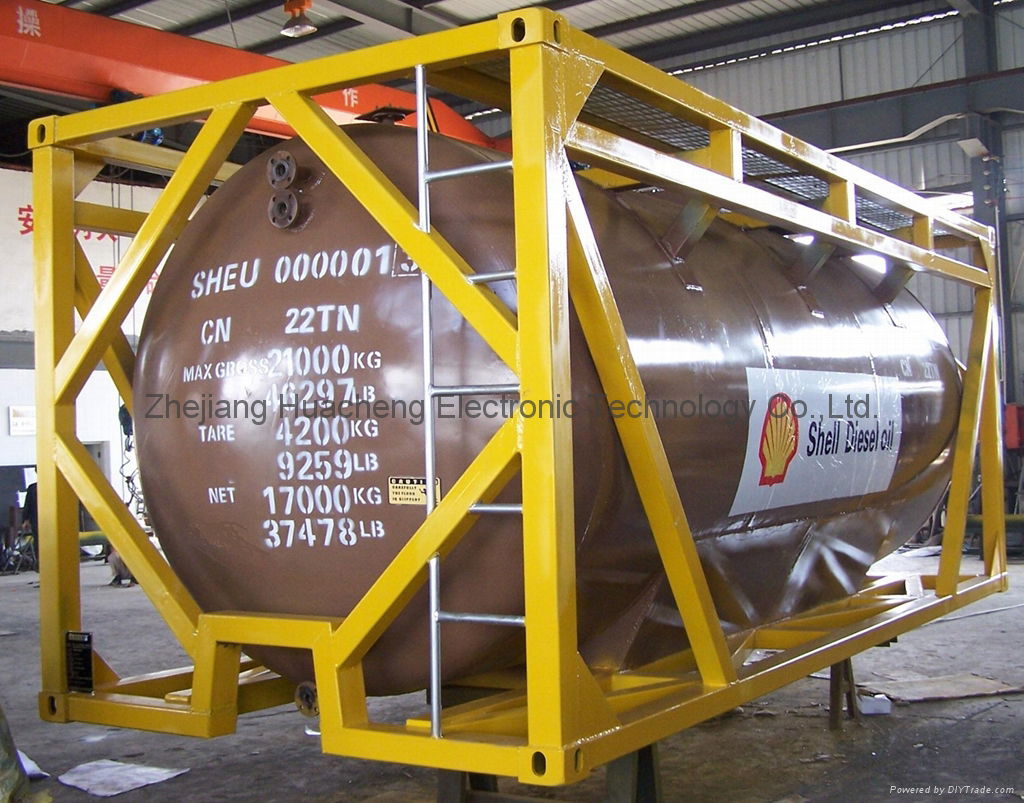 Tank Container - thermal conduction oil pipe 3