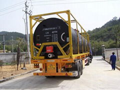 Tank Container - flue heat system