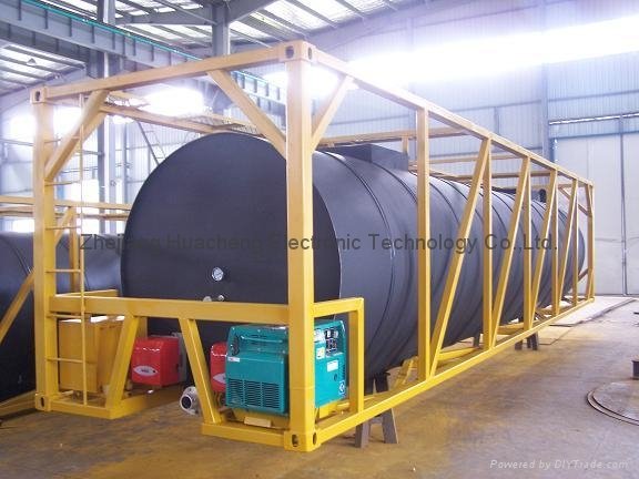 Tank Container - flue heat system 4