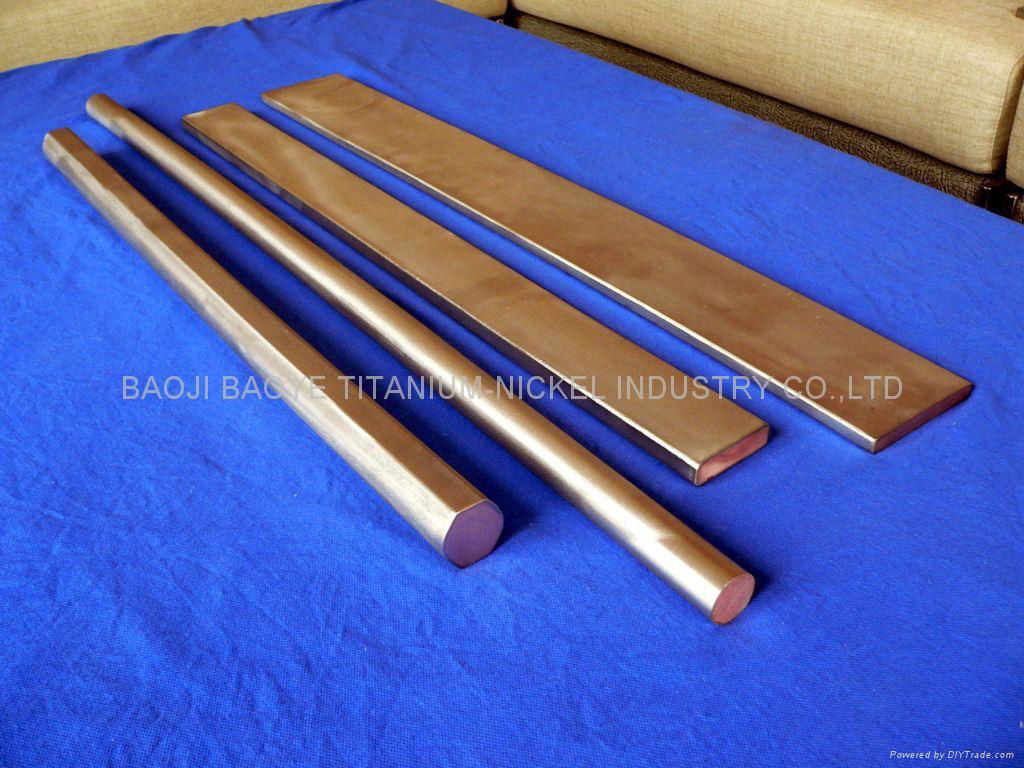 Ti/Cu Clad Bars