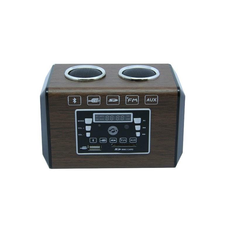 Portable  bluetooth FM SD card speaker 3