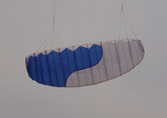 Dual-line parafoil kite power kite 