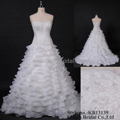 bridal gown