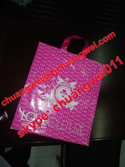 High speed heavy duty soft loop handle ＆ patch handle bag making machinel  2