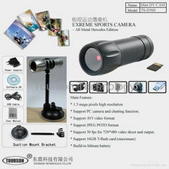 metal mini car camera and sport camera