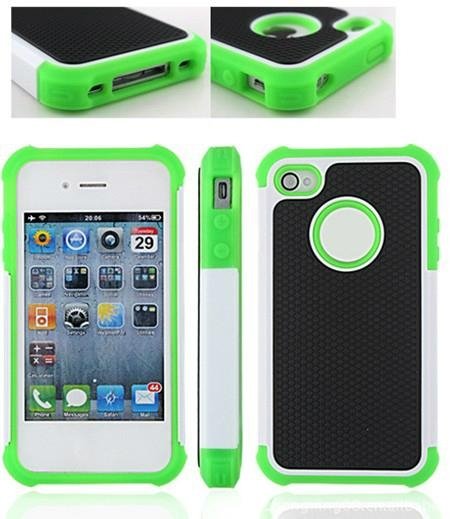 triple box defender robot case protective cover for Apple iPhone 4 4S